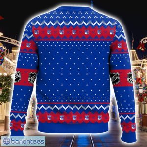 NHLNew York Rangers Ugly Christmas Sweater Men And Women Sweater Gift For Christmas Product Photo 1