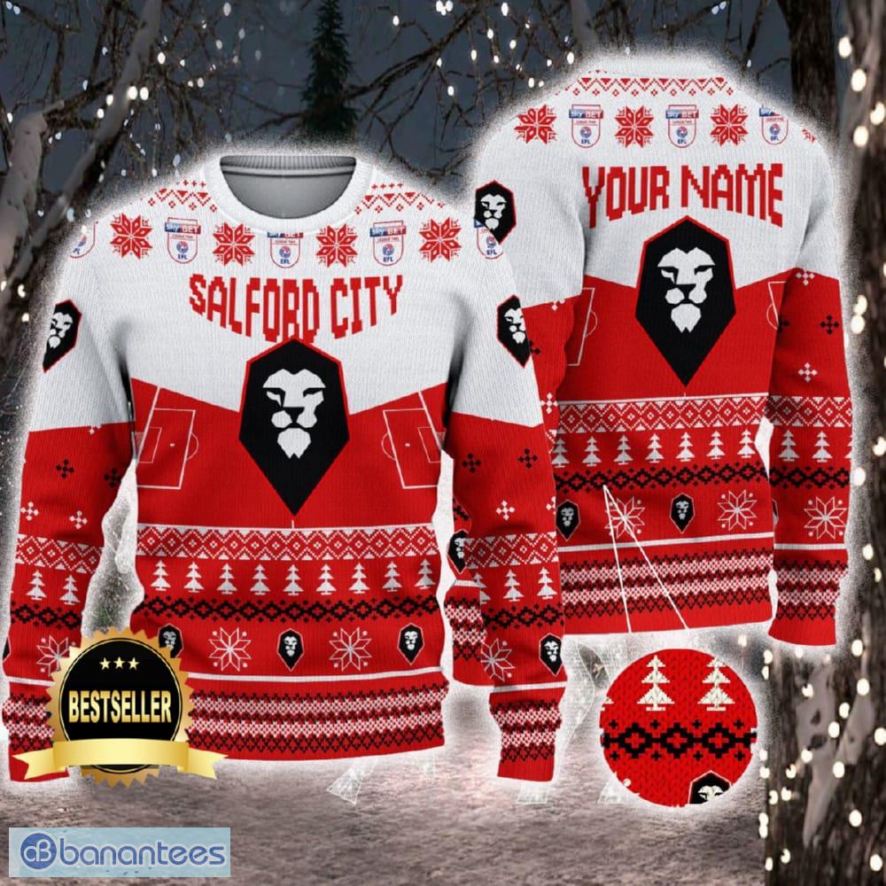 Accrington Stanley Custom Name 3D Sweater Ideas Funny Gift For Men