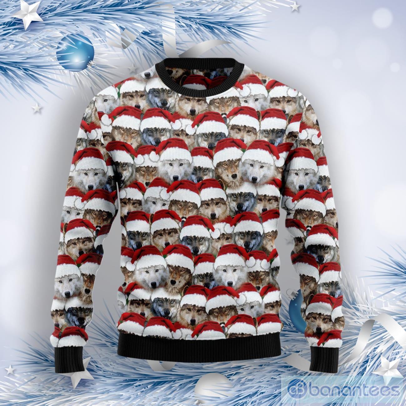 Wolf hotsell christmas sweater