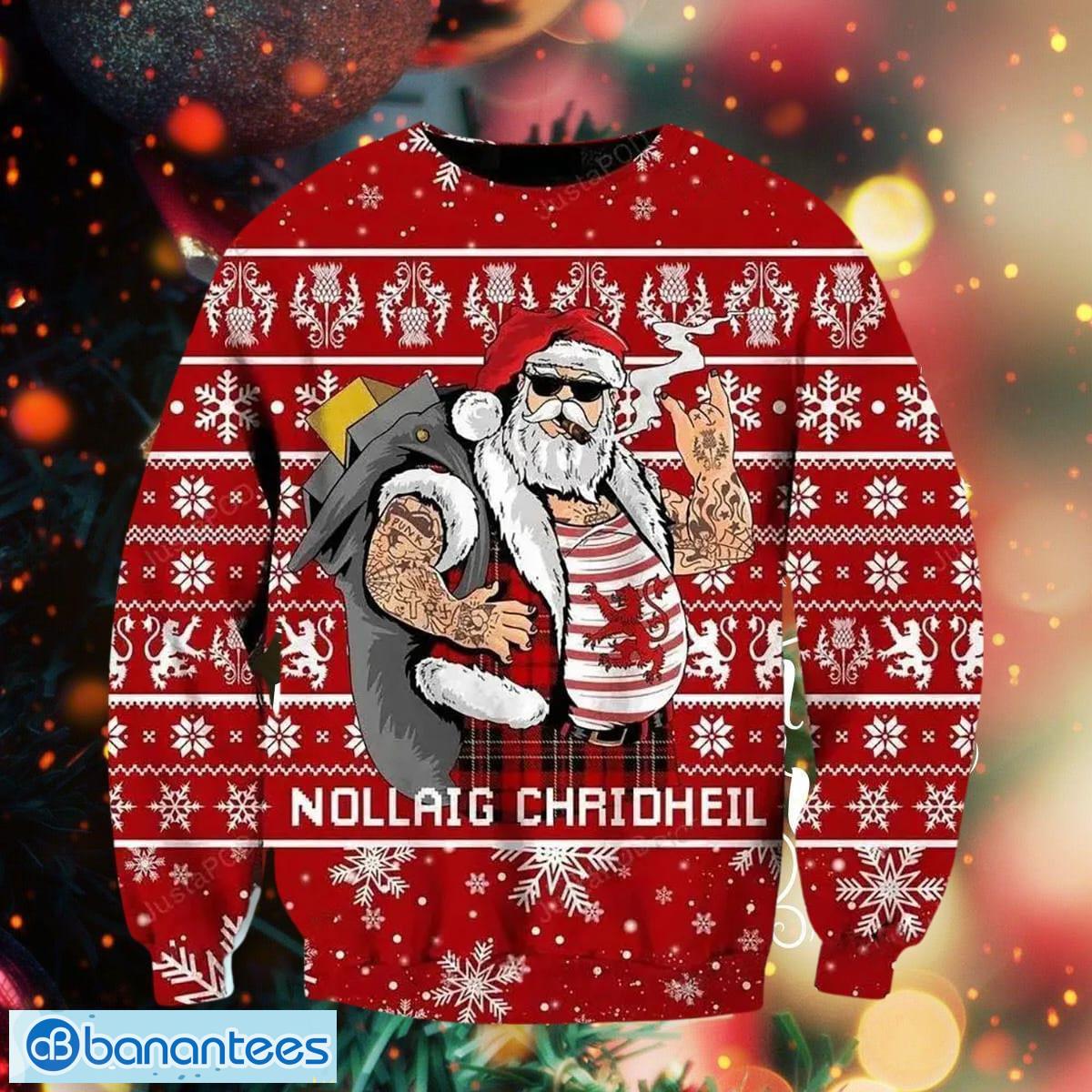 Gangster ugly shop christmas sweater