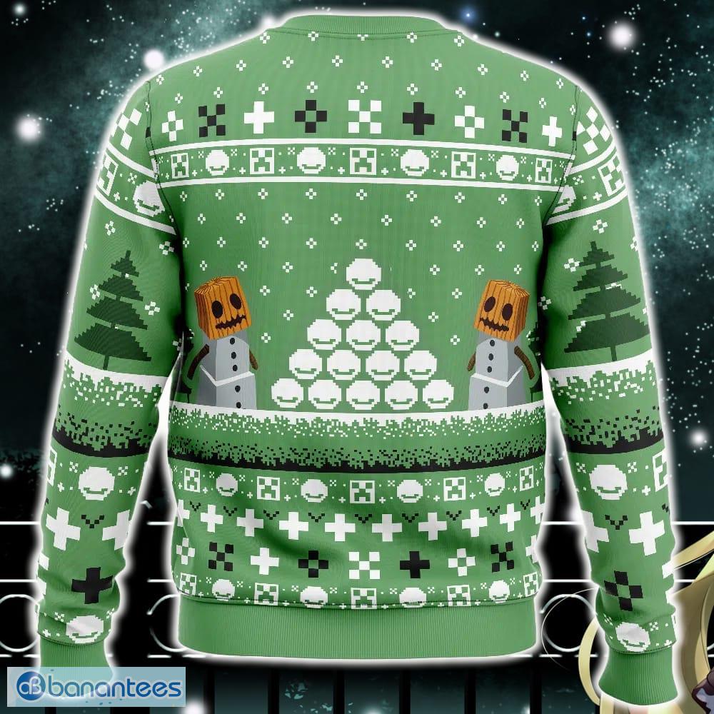snow golem minecraft ugly christmas sweater funny gift ideas christmas 1 image Snow Golem Minecraft Ugly Christmas Sweater Funny Gift Ideas Christmas - Snow Golem Minecraft Ugly Christmas Sweater_2