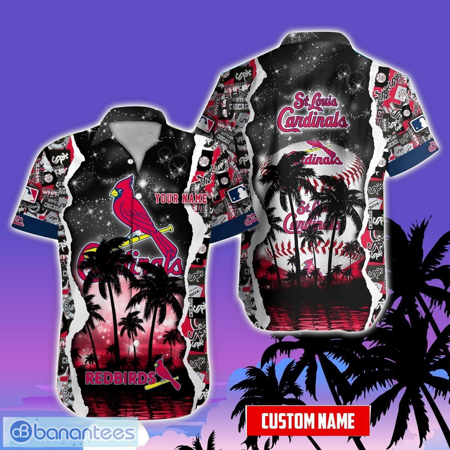 St. Louis Cardinals Baseball Sport Team Island Pattern Hawaiian Shirt  Summer Gift