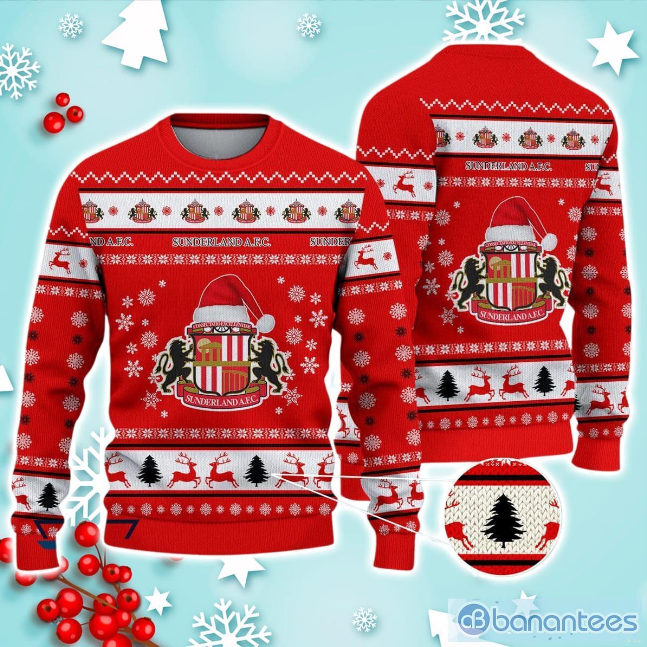 Sunderland A.F.C Ugly Christmas Sweater Ideal Gift For Fans Product Photo 1