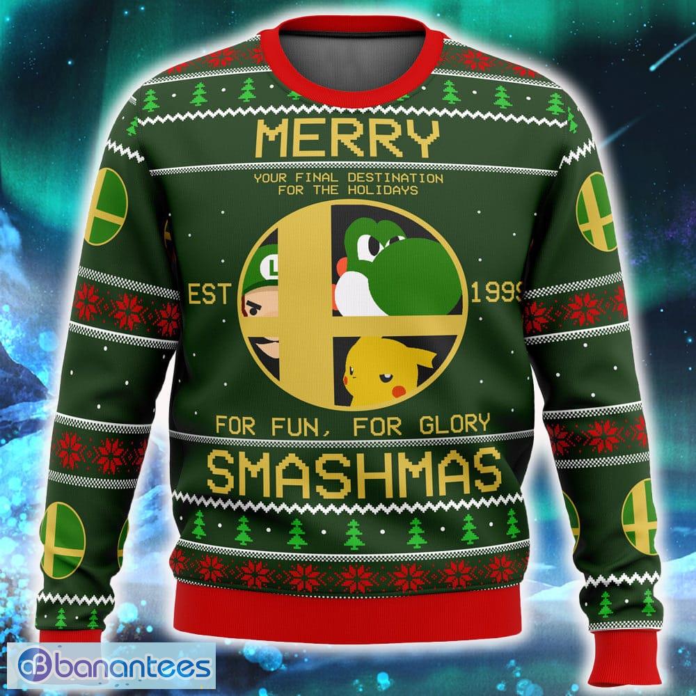 Smash store bros sweater