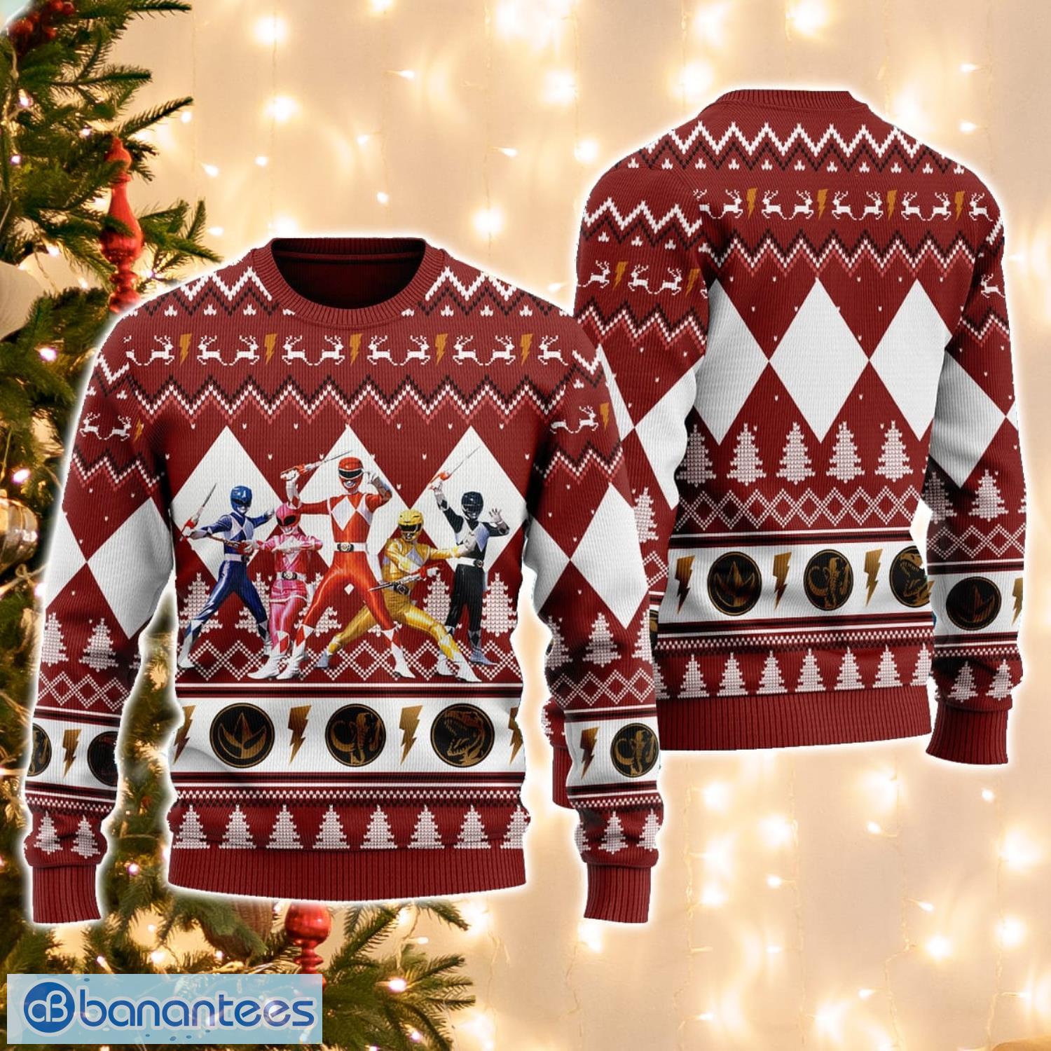 Superhero holiday outlet sweaters