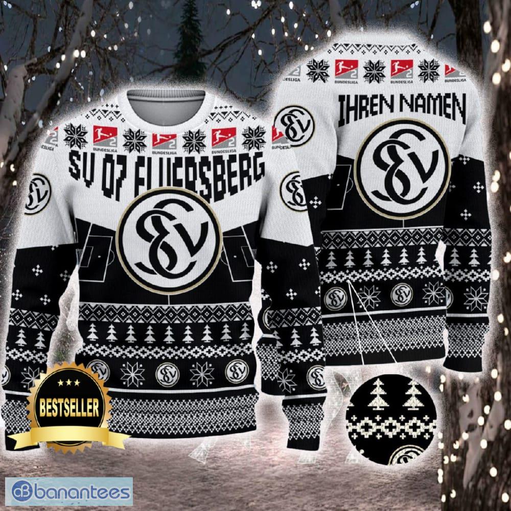 SV 07 Elversberg Custom Name 3D Sweater Ideas Funny Gift For Men And Women Ugly Christmas - SV 07 Elversberg Custom Name 3D Sweater Ideas Funny Gift For Men And Women Ugly Christmas