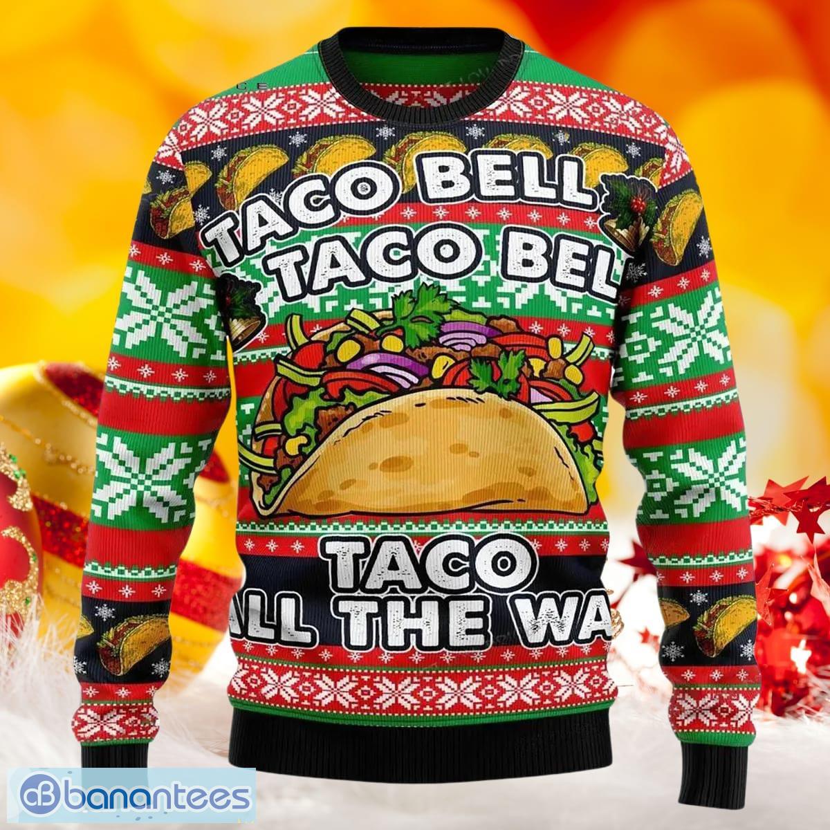 Taco bell ugly sales christmas sweater