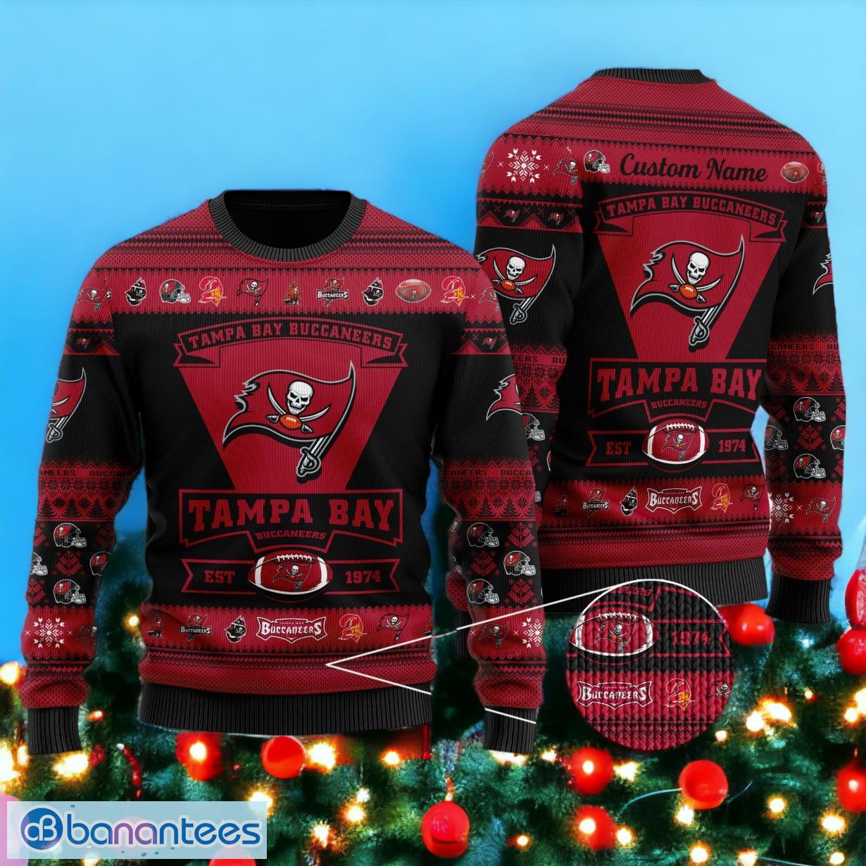 Tampa bay buccaneers outlet ugly christmas sweater