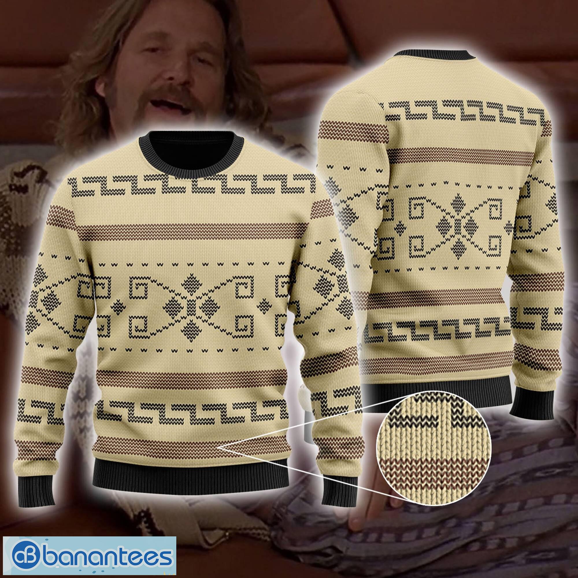 The big lebowski on sale ugly christmas sweater