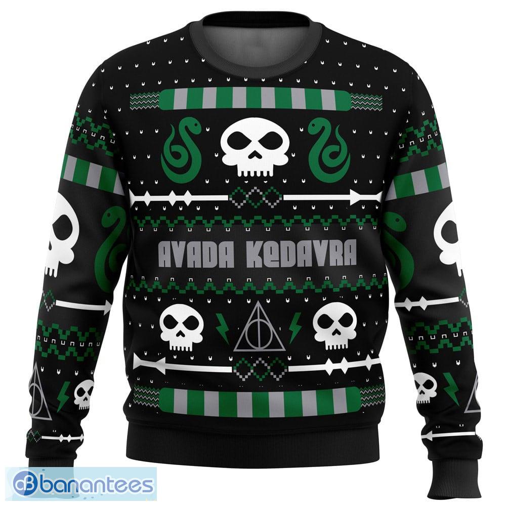 The Dark Sweater Harry Potter Sweater Xmas Funny All Over Print Gift For Fans Ugly Christmas - The Dark Sweater Harry Potter Ugly Christmas Sweater_1