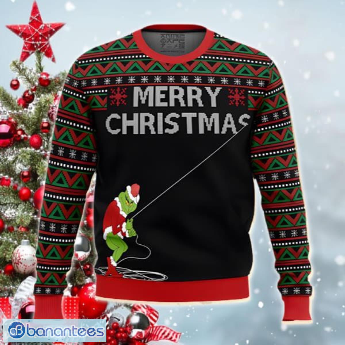 the grinch stole christmas ugly sweater for xmas image The Grinch Stole Christmas Ugly Sweater For Xmas Product Photo 1