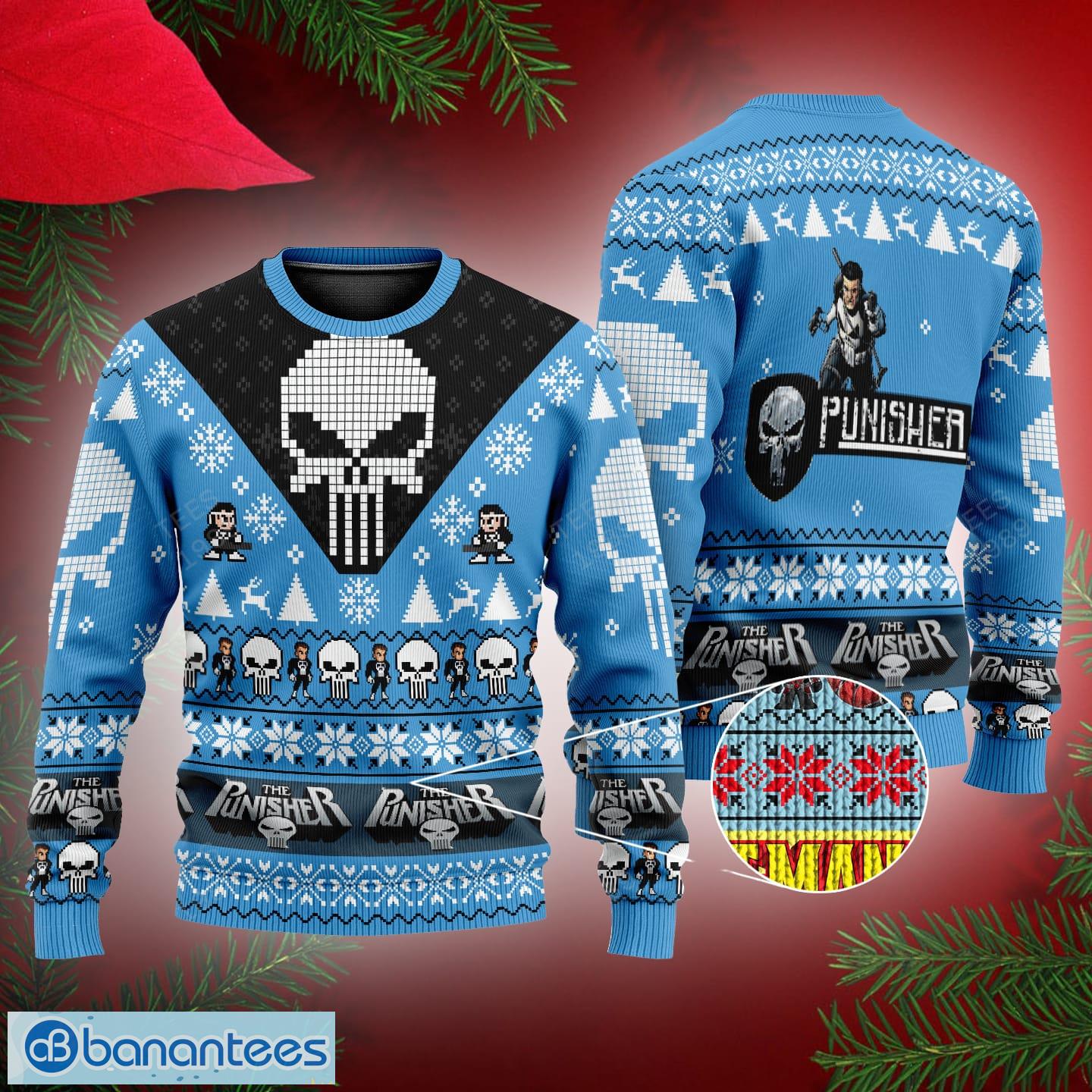 Punisher hot sale christmas sweater