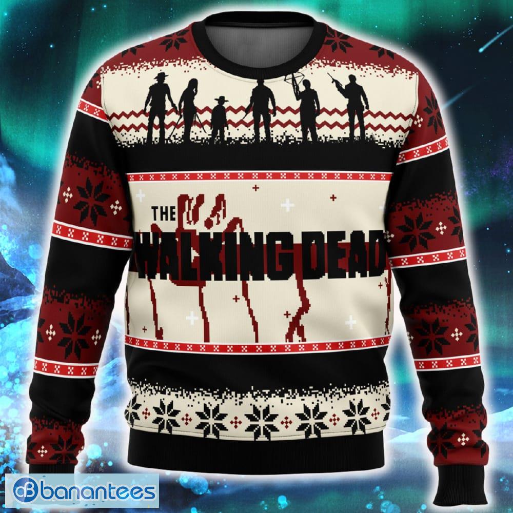 The walking dead 2025 ugly christmas sweater