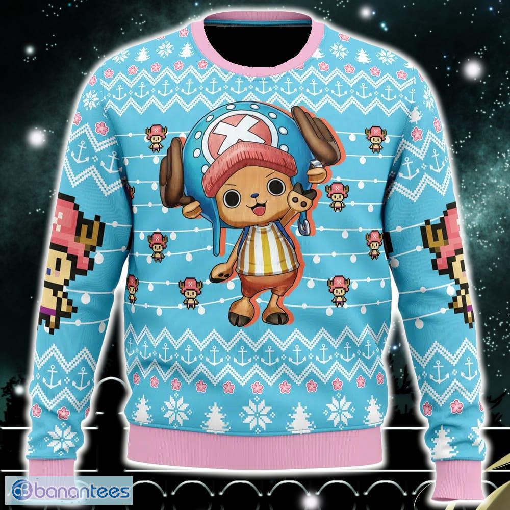 Tony Tony Chopper One Piece Ugly Christmas Sweater Funny Gift Ideas Christmas - Tony Tony Chopper One Piece Ugly Christmas Sweater_1