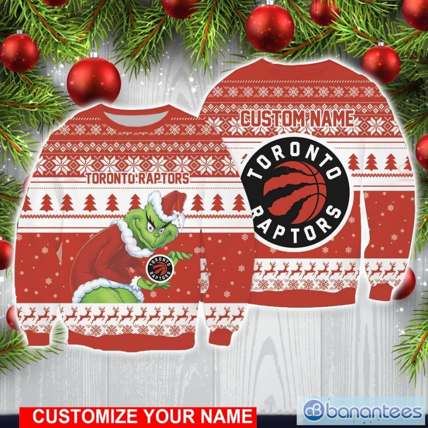 Toronto raptors hotsell christmas sweater