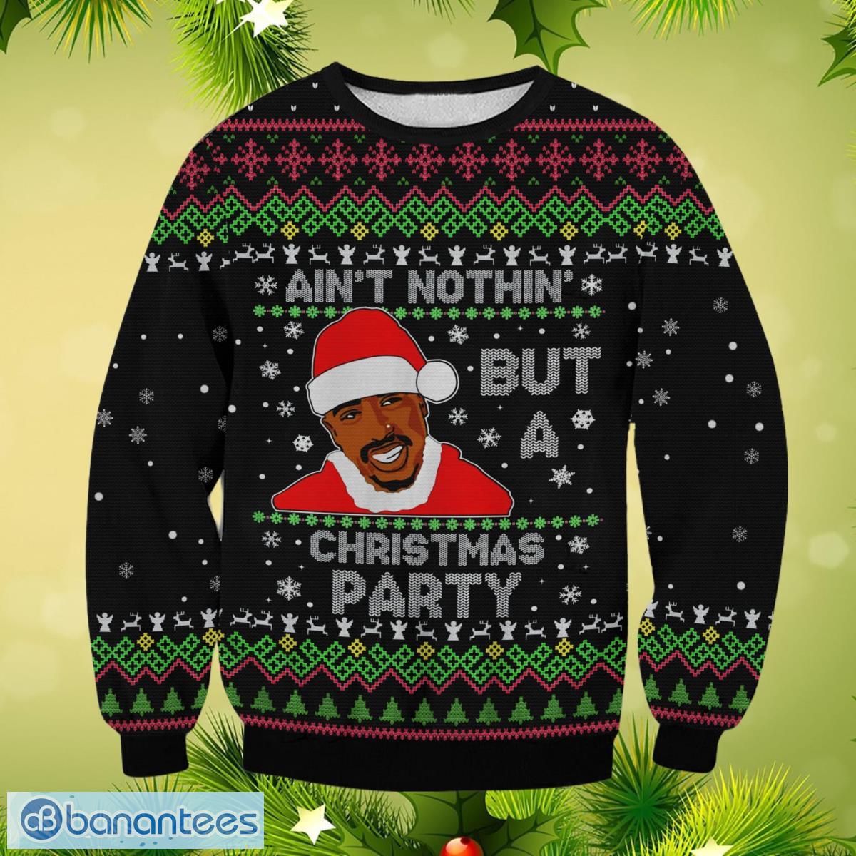 Tupac xmas sales sweater