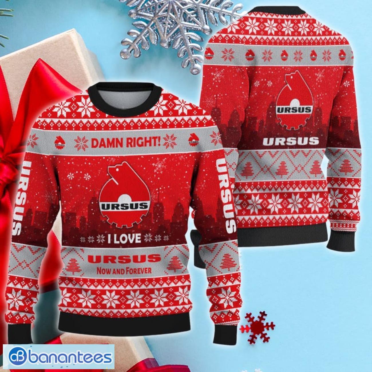 Ursus Ugly Christmas Sweater, Xmas Gift For Men Women Product Photo 1