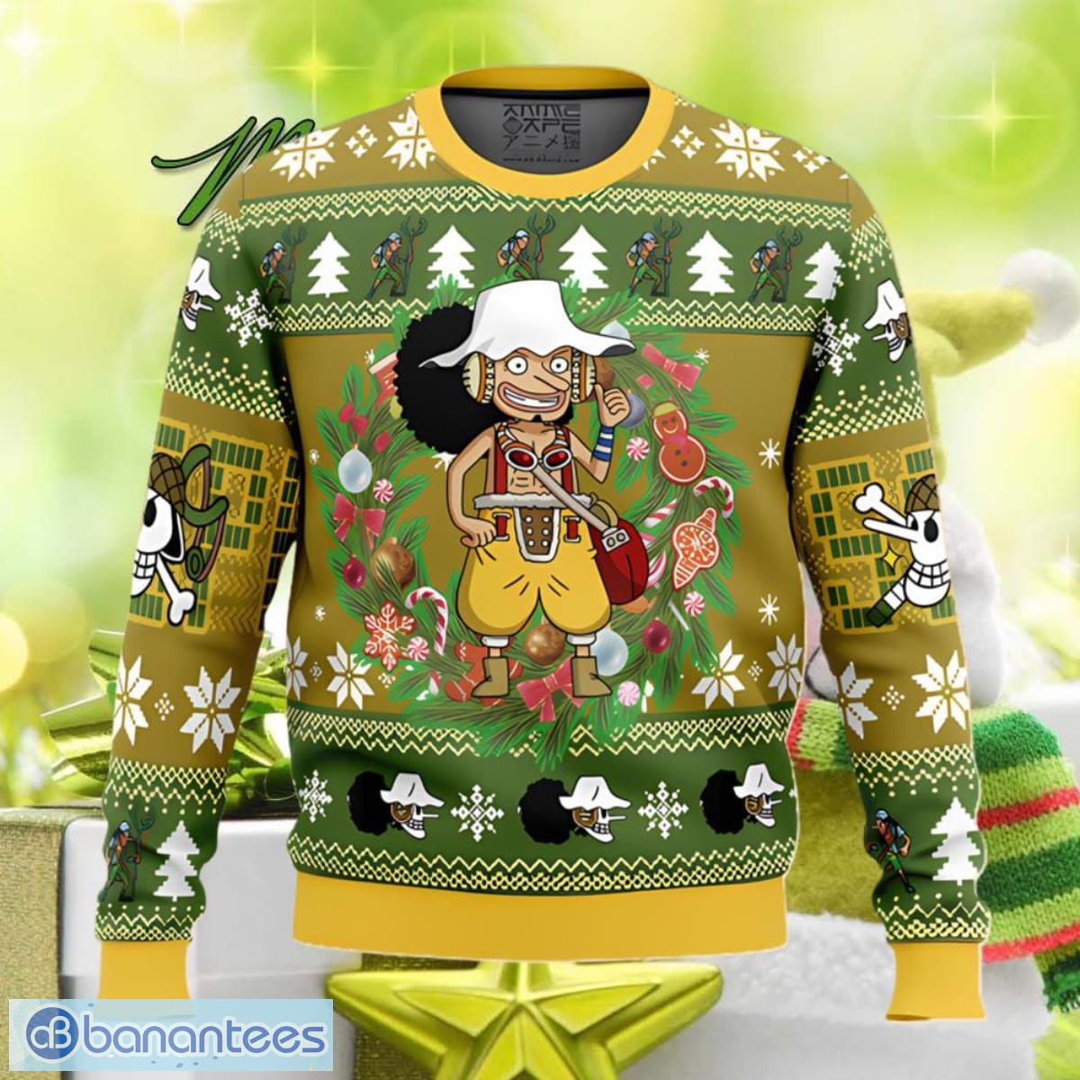 Usopp One Piece Ugly Christmas Sweater Impressive Gift For All Of