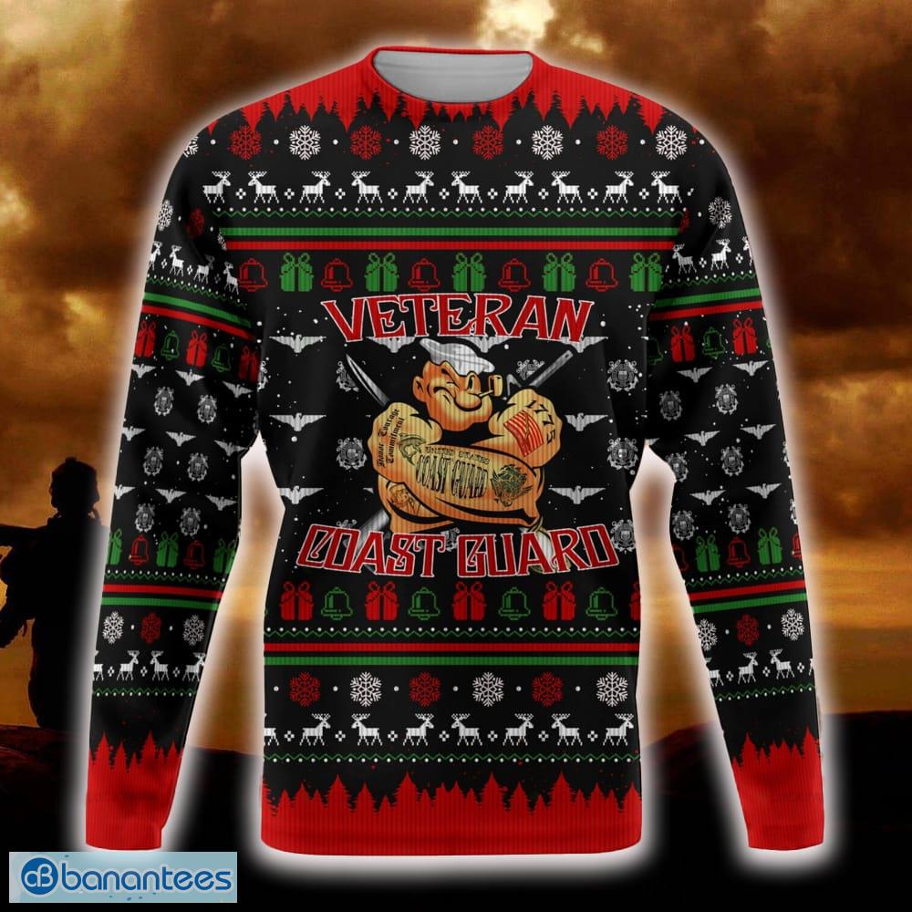 Veteran Coast Guard Ugly Christmas Sweater Gift For Men And Women - Veteran Coast Guard Ugly Christmas Sweater Gift For Men And Women