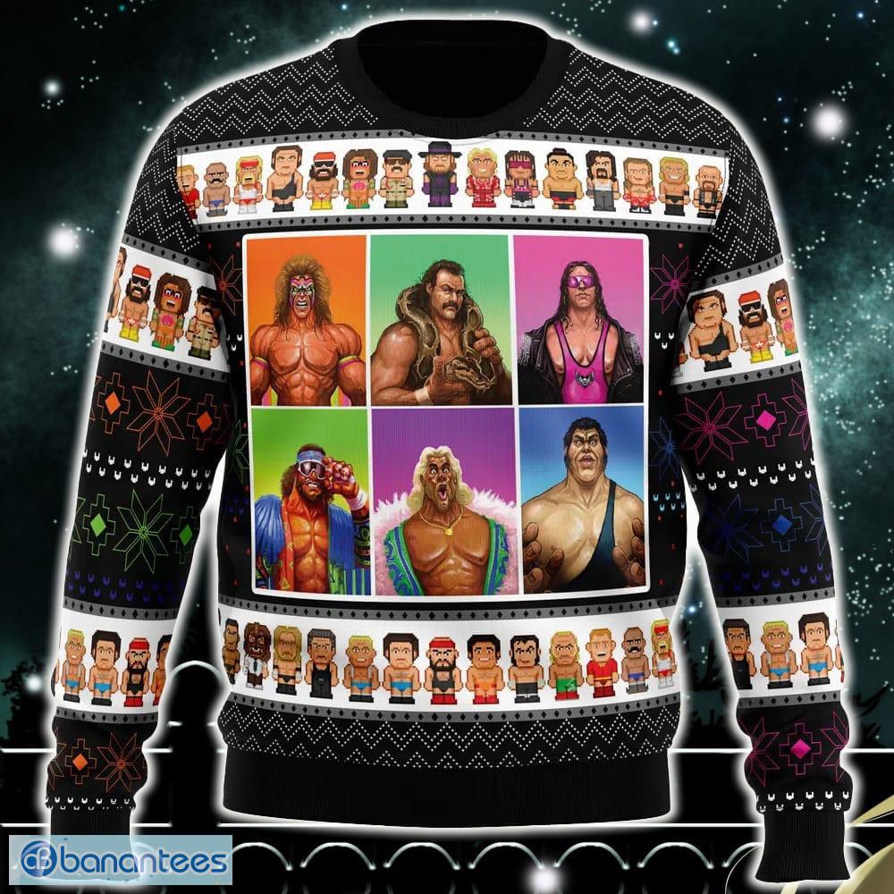 Wrestling ugly hot sale christmas sweater