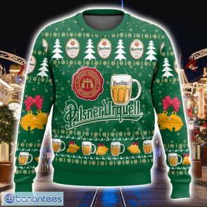 Pilsner Urquell 3D Sweater Christmas Gift Ugly Christmas Sweater Product Photo 1