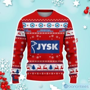 Silkeborg IF Ugly Christmas Sweater Ideal Gift For Fans Product Photo 2