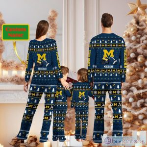 Michigan Wolverines Personalized Christmas Pajamas For Fans