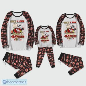 San Francisco 49ers Once A 49er - Always A 49er Christmas Pyjamas Set Long Sleeve Gift Family - San Francisco 49ers Once A 49er - Always A 49er Christmas Pyjamas Set Long Sleeve Gift Family Photo 3