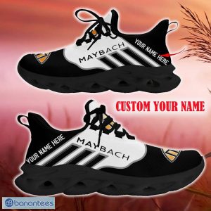 Custom Name Maybach Black Car Logo Max Soul Sneakers For Fans Team Running Shoes Gift Men And Women - Maybach Max Soul Shoes New Car_1