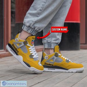 Pittsburgh Steelers Custom Name Personalized Air Jordan Sneakers Shoes Men And Women Sport Shoes Sport Team Shoes Product Photo 3