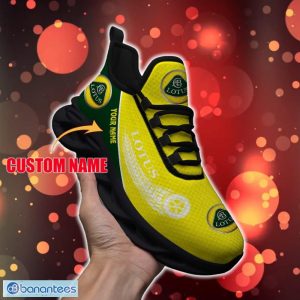 Custom Name Lotus Car Shoes Ideas Running Sneakers Logo Car Max Soul Shoes Fans - Lotus Car Chunky Sneakers Photo 5
