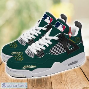 Oakland Athletics Custom Name Personalized Air Jordan Sneakers Shoes Men And Women Sport Shoes MLB For Fans Product Photo 1