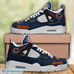 Chicago Bears Air Jordan Sneakers Shoes Men And Women Sport Shoes Custom Name For Fans Product Photo 2