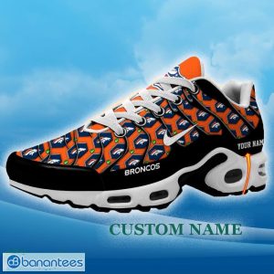 Denver Broncos-Nike Custom Name Gets Logo Crazy NFL Air Cushion Sports Shoes For Men Women Gift Sneakers - Denver Broncos-Nike Gets Logo Crazy With NFL Sports Shoes_1