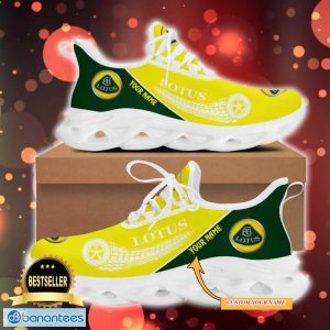 Custom Name Lotus Car Shoes Ideas Running Sneakers Logo Car Max Soul Shoes Fans - Lotus Car Chunky Sneakers Photo 1