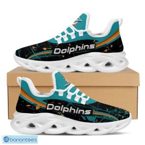 Miami Dolphins Splash Colors Design Trending Max Soul Clunky Sneaker Shoes - Miami Dolphins Splash Colors Design Trending Max Soul Clunky Sneaker Football Team Fans_1