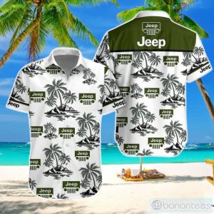 Jeep Hawaiian Shirt And Short For Men Women Product Photo 1