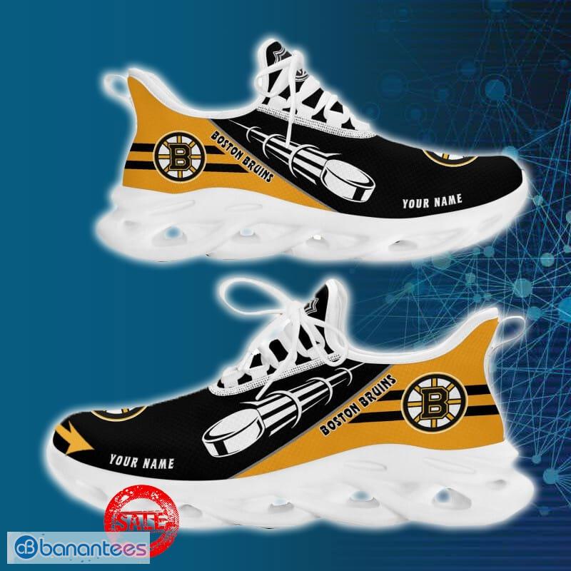 boston bruins sports shoes custom name fans gift max soul sneakers new ideas 1