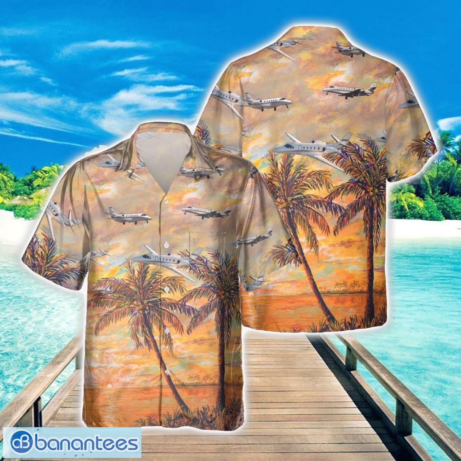 cessna citation excel aloha hawaiian shirt summer gift veteran aircraft hawaii shirt 1 image Cessna Citation Excel Aloha Hawaiian Shirt Summer Gift Veteran Aircraft Hawaii Shirt Product Photo 2