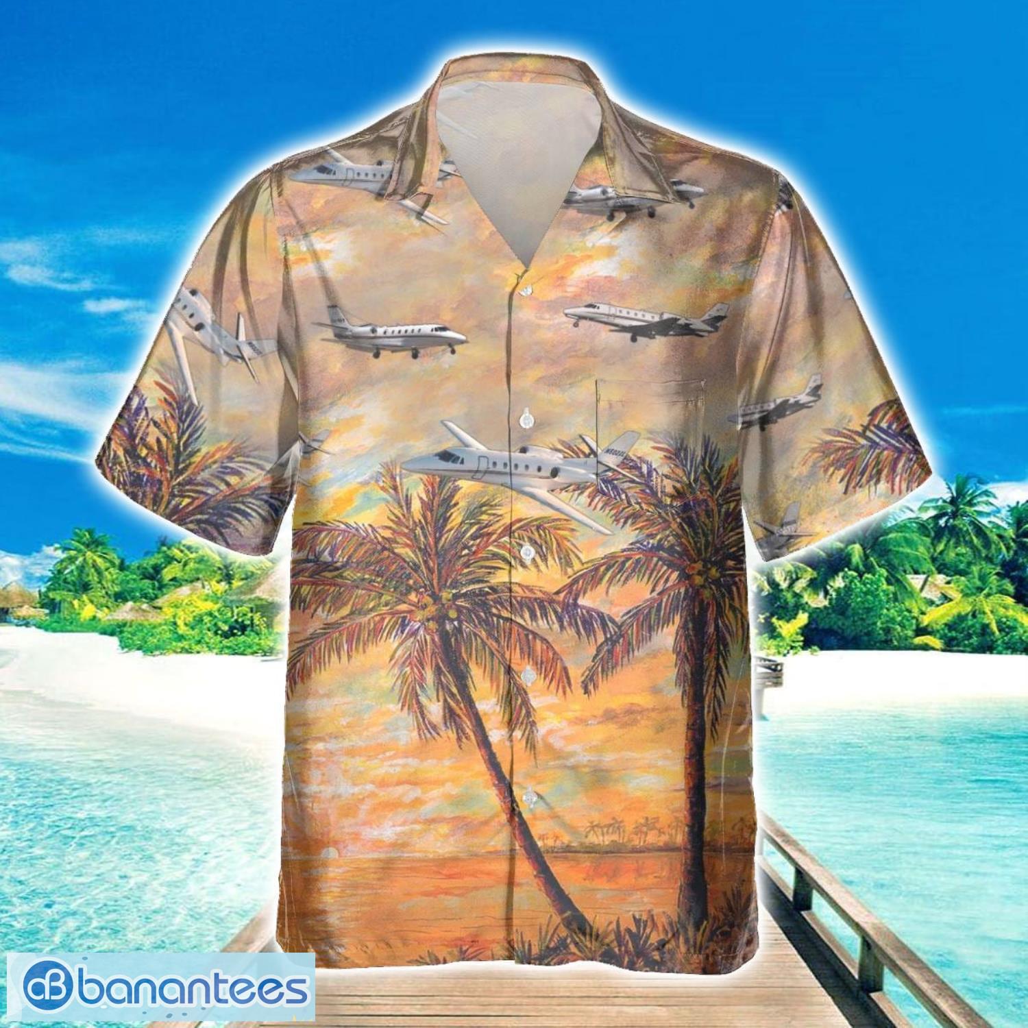 cessna citation excel aloha hawaiian shirt summer gift veteran aircraft hawaii shirt image Cessna Citation Excel Aloha Hawaiian Shirt Summer Gift Veteran Aircraft Hawaii Shirt Product Photo 1