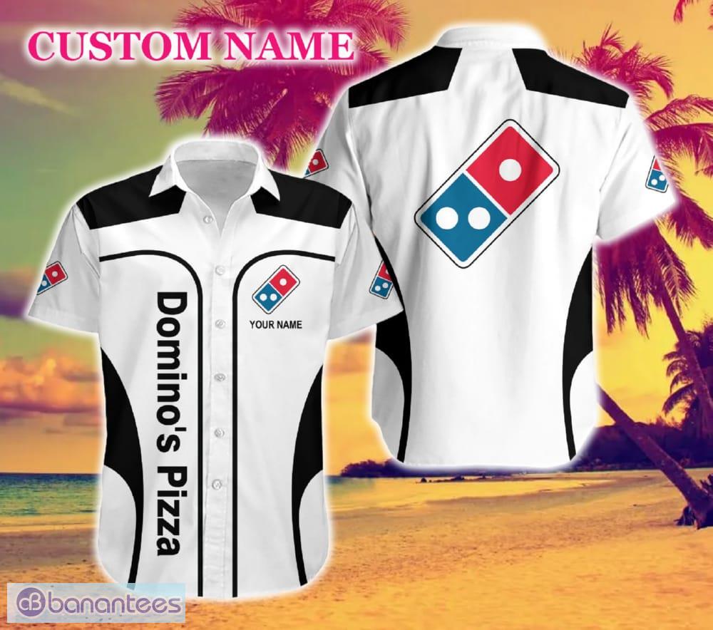 Custom Name domino's pizza Brands Hawaiian Shirt Sunset Brand Aloha Hawaiian Shirt Men And Women Gift - Custom Name domino's pizza Brands Hawaiian Shirt Sunset Brand Aloha Hawaiian Shirt Men And Women Gift
