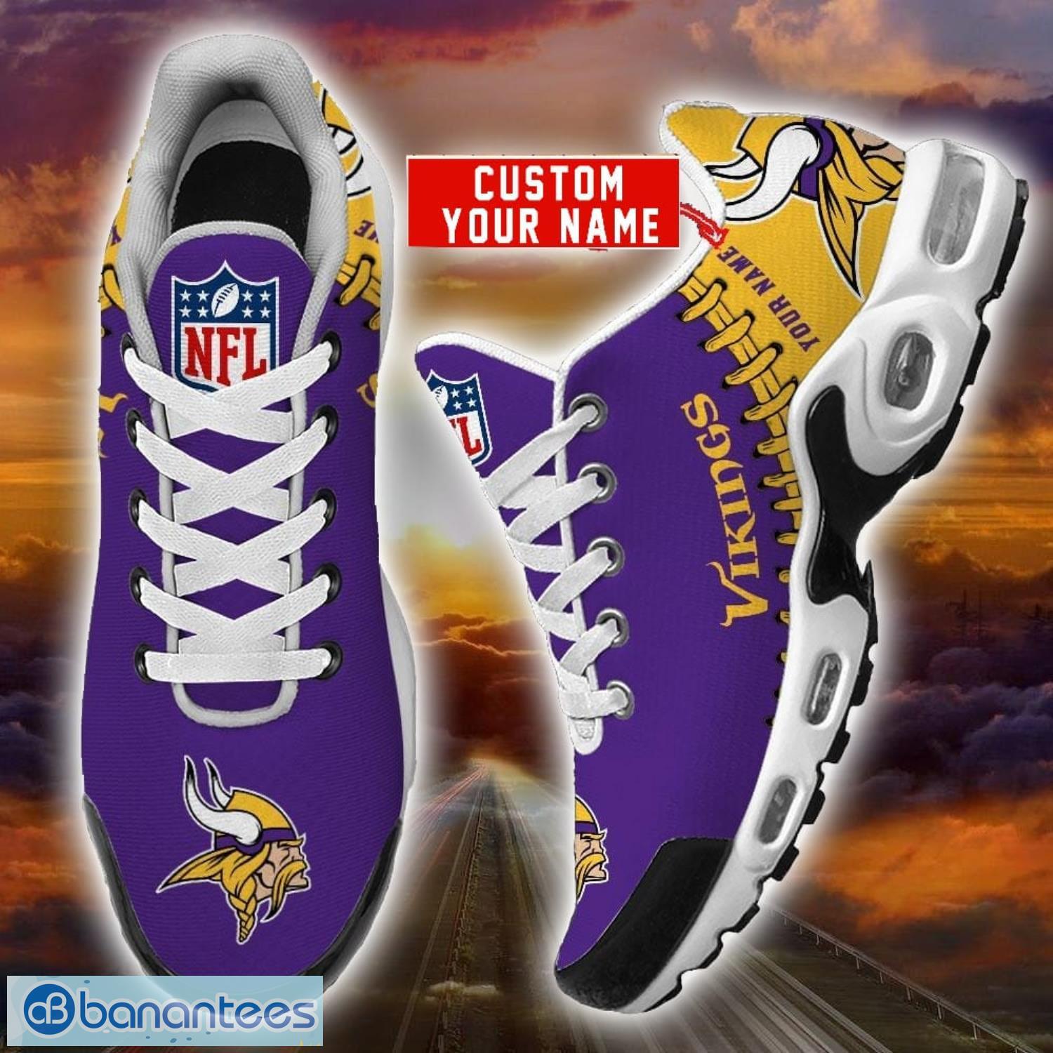 Custom Name For Fans Minnesota Vikings Personalized TN Air Cushion Sport Shoes TN Shoes Sport Team Gift Product Photo 1
