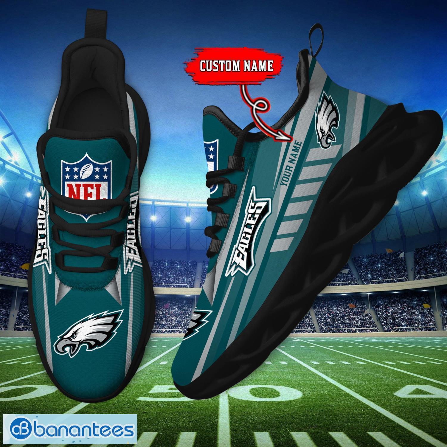 Custom hot sale eagles shoes