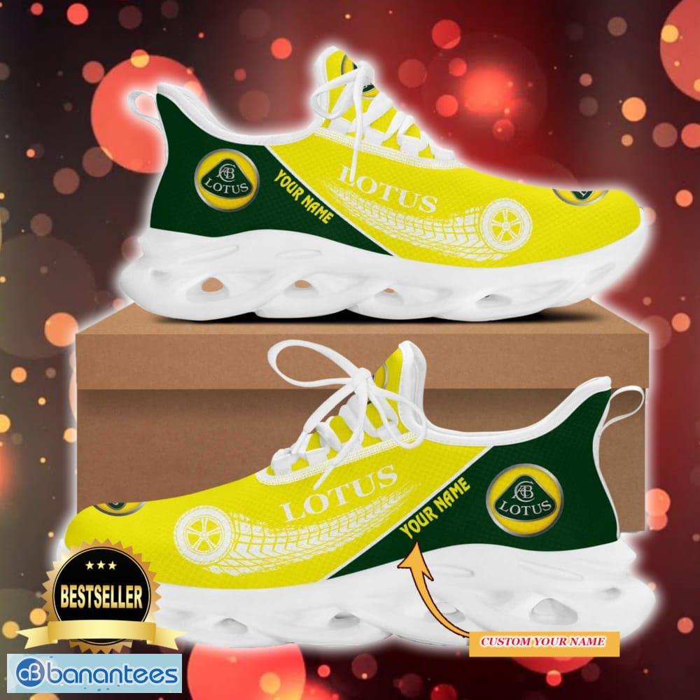 custom name lotus car shoes ideas running sneakers logo car max soul shoes fans image Custom Name Lotus Car Shoes Ideas Running Sneakers Logo Car Max Soul Shoes Fans - Lotus Car Chunky Sneakers Photo 1
