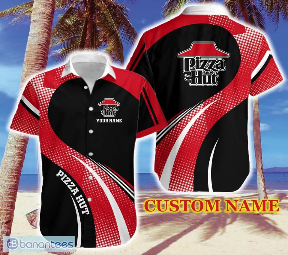 custom name pizza hut brands hawaiian shirt famous logo aloha hawaiian shirt for summer image Custom Name pizza hut Brands Hawaiian Shirt Famous Logo Aloha Hawaiian Shirt For Summer - Custom Name pizza hut Brands Hawaiian Shirt Famous Logo Aloha Hawaiian Shirt For Summer