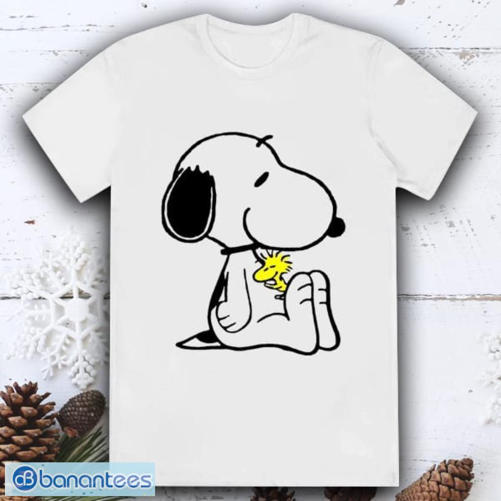 Cute Peanuts Cartoon Snoopy And Woodstock Shirt - Banantees