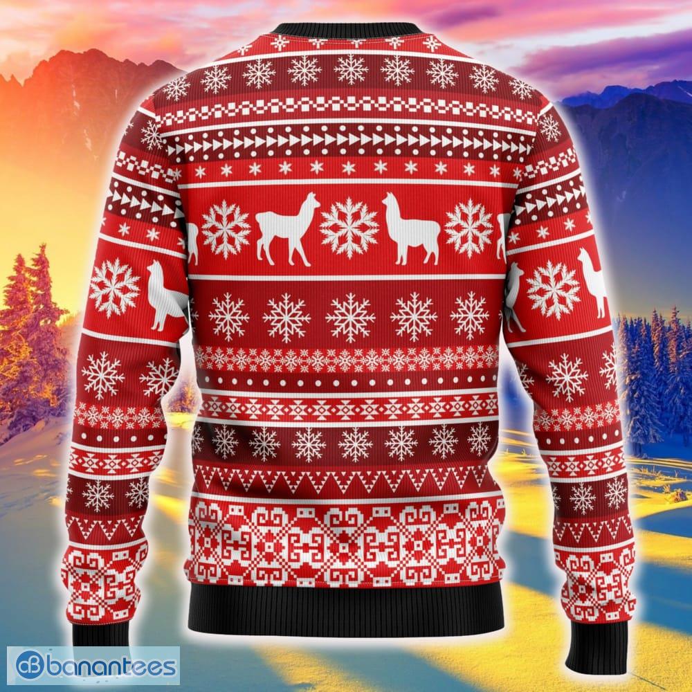 Men's llama sale ugly christmas sweater