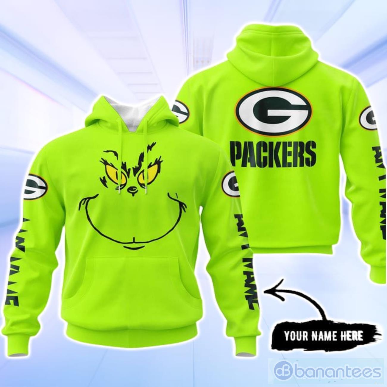 Green Bay Packers Hoodie 3D one way Sweatshirt - Limotees