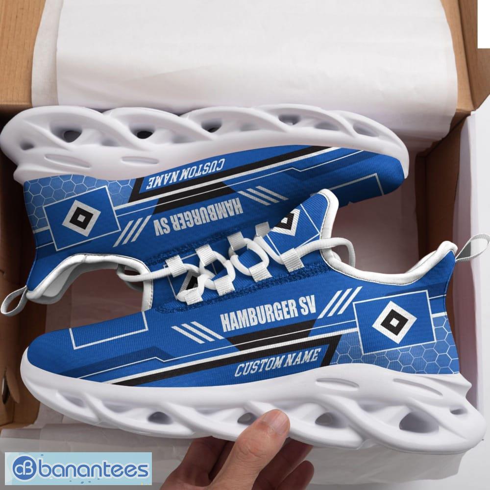 Hamburger SV Logo Custom Name Pattern 3D Max Soul Sneakers In Blue Fans  Gift Sports Shoes - Banantees
