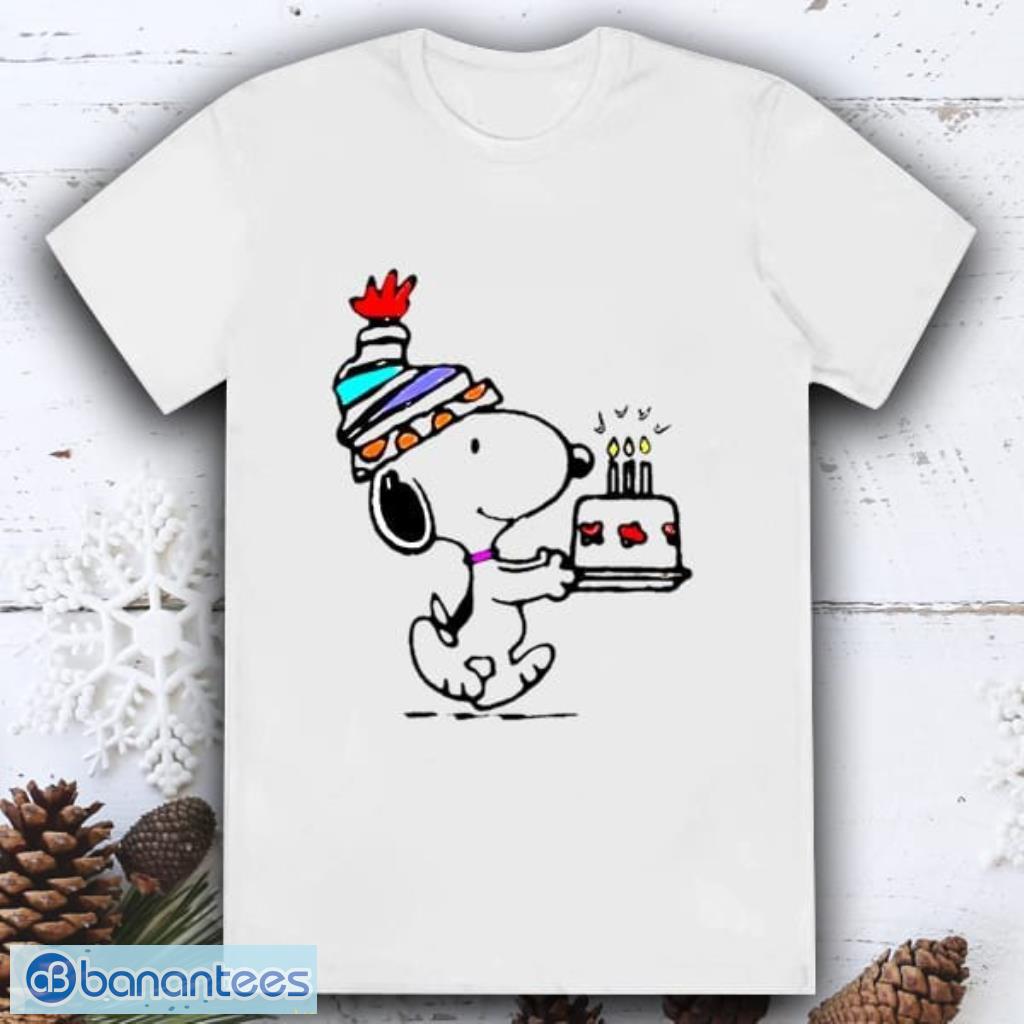 happy birthday snoopy shirt snoopy birthday shirt image Happy Birthday Snoopy Shirt, Snoopy Birthday Shirt Product Photo 1